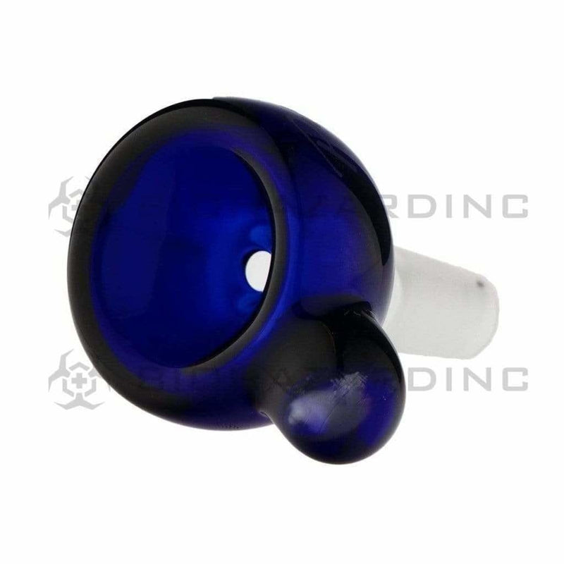 Pure Glass 14mm Bowl Pure Classic Marble 14mm Bowl - Blue