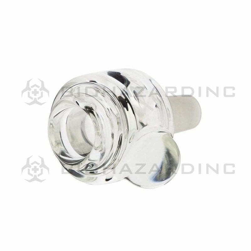 Pure Glass 14mm Bowl Pure Cylinder Marble 14mm Bowl - Clear