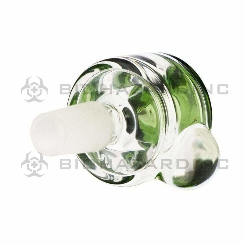 Pure Glass 14mm Bowl Pure Cylinder Marble 14mm Bowl - Green