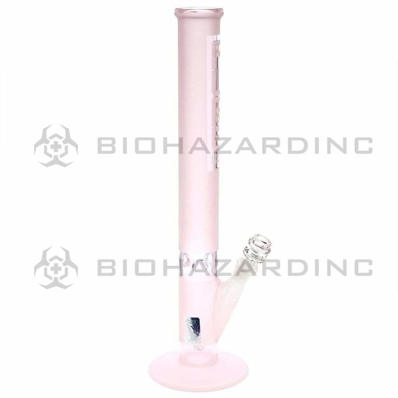 Pure Glass Glass Bong Pure Glass 18" 50mmx5mm Pink Frost Straight