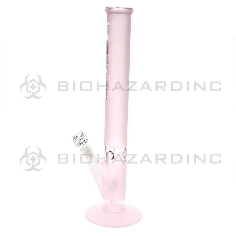 Pure Glass Glass Bong Pure Glass 18" 50mmx5mm Pink Frost Straight