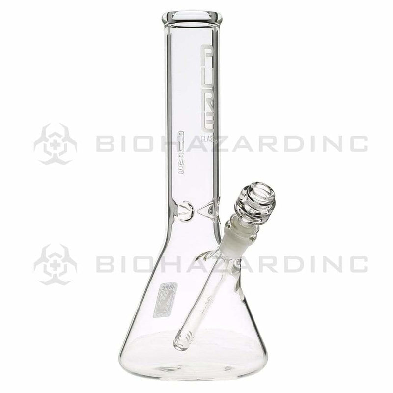 Pure Glass Glass Bong 12" PURE Classic Beaker Bong - Clear