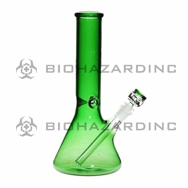 Pure Glass Glass Bong 12" PURE Classic Beaker Bong - Green