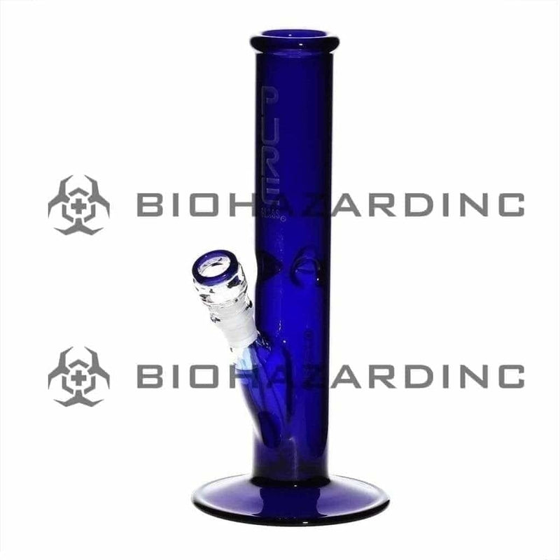 Pure Glass Glass Bong 12" PURE Classic Straight Bong - Blue