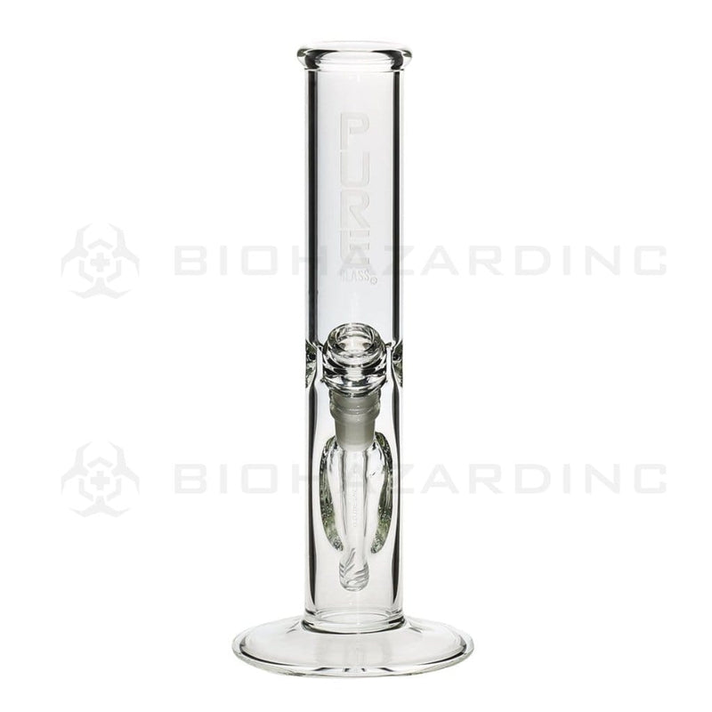 Pure Glass Glass Bong 12" PURE Classic Straight Bong - Clear