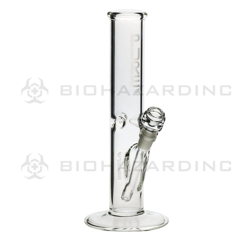 Pure Glass Glass Bong 12" PURE Classic Straight Bong - Clear