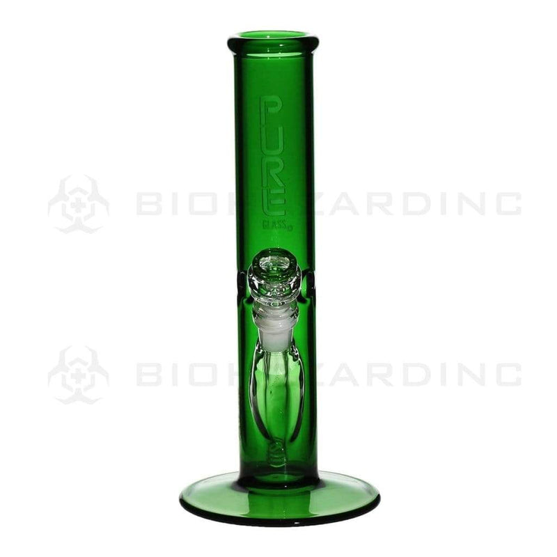 Pure Glass Glass Bong 12" PURE Classic Straight Bong - Green