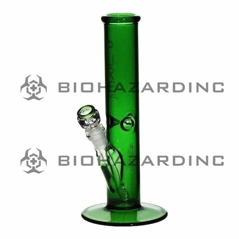 Pure Glass Glass Bong 12" PURE Classic Straight Bong - Green