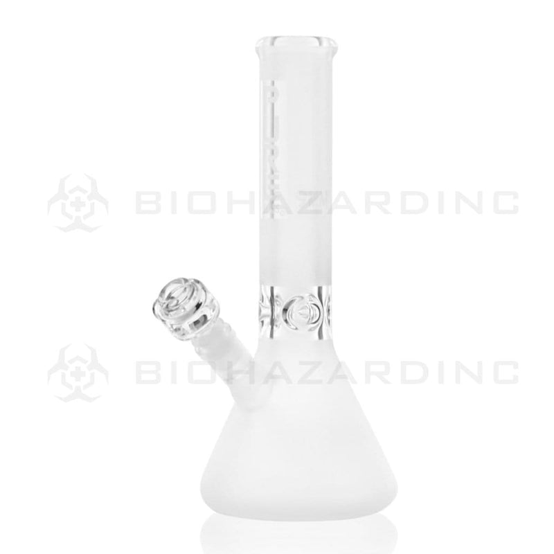 Pure Glass Glass Bong 12" PURE Heavy Beaker Bong - Clear Frost