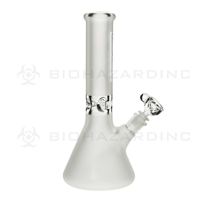 Pure Glass Glass Bong 12" PURE Heavy Beaker Bong - Clear Frost