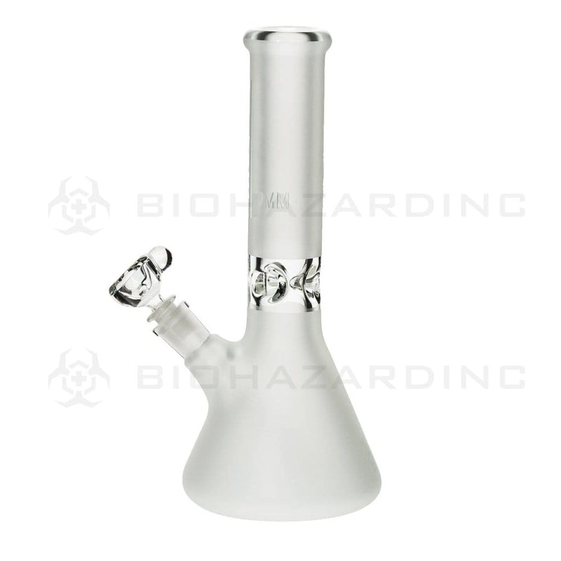 Pure Glass Glass Bong 12" PURE Heavy Beaker Bong - Clear Frost