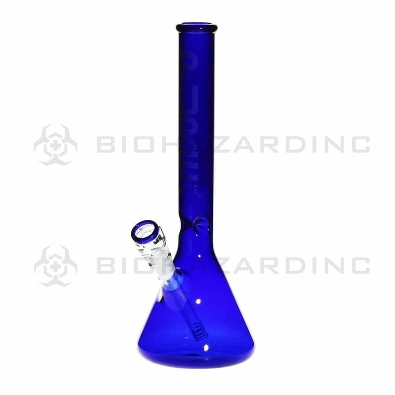 Pure Glass Glass Bong 14" PURE Classic Beaker Bong - Blue