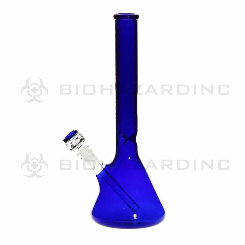 Pure Glass Glass Bong 14" PURE Classic Beaker Bong - Blue