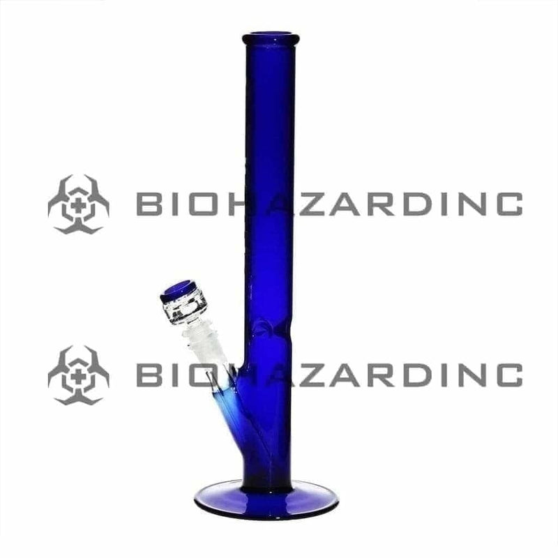 Pure Glass Glass Bong 14" PURE Classic Straight Bong - Blue