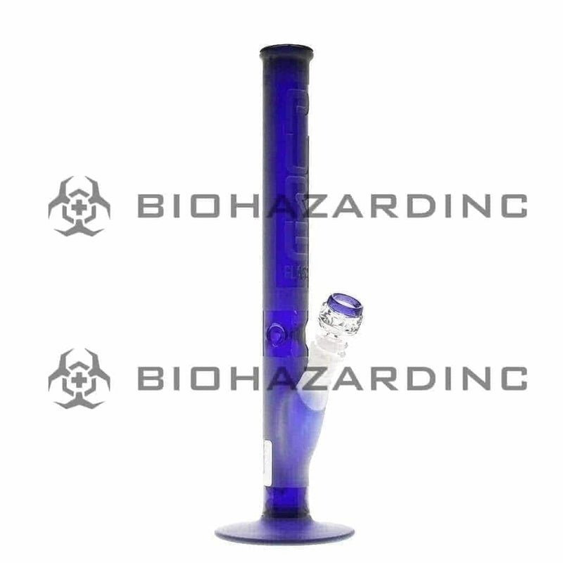 Pure Glass Glass Bong 14" PURE Classic Straight Bong - Blue Frost