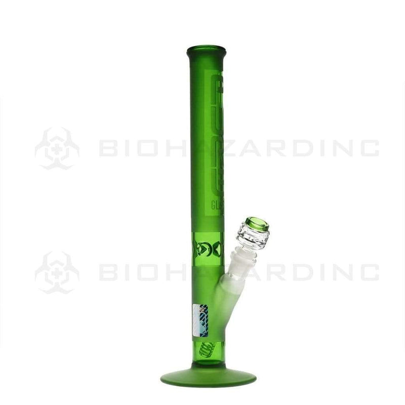 Pure Glass Glass Bong 14" PURE Classic Straight Bong - Green Frost