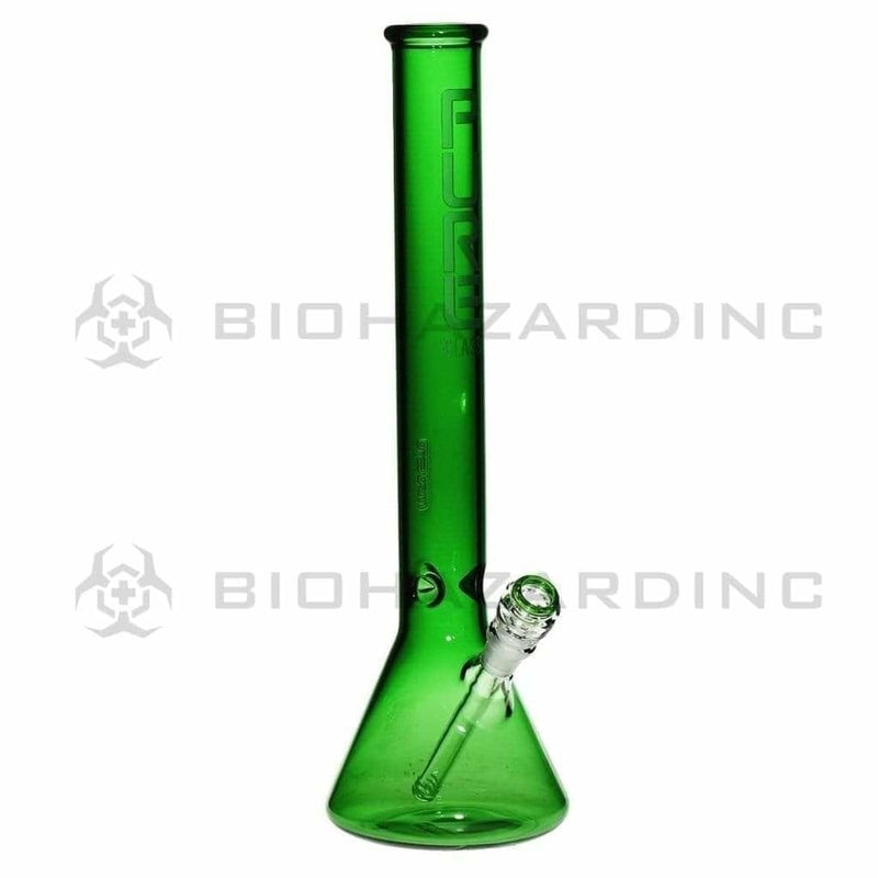 Pure Glass Glass Bong 18" PURE Classic Beaker Bong - Green