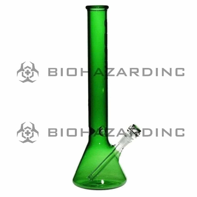 Pure Glass Glass Bong 18" PURE Classic Beaker Bong - Green