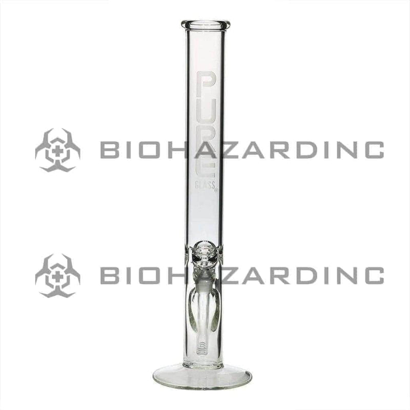 Pure Glass Glass Bong 18" PURE Classic Straight Bong - Clear