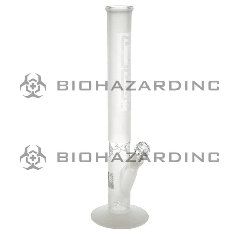 Pure Glass Glass Bong 18" PURE Classic Straight Bong - Clear Frost