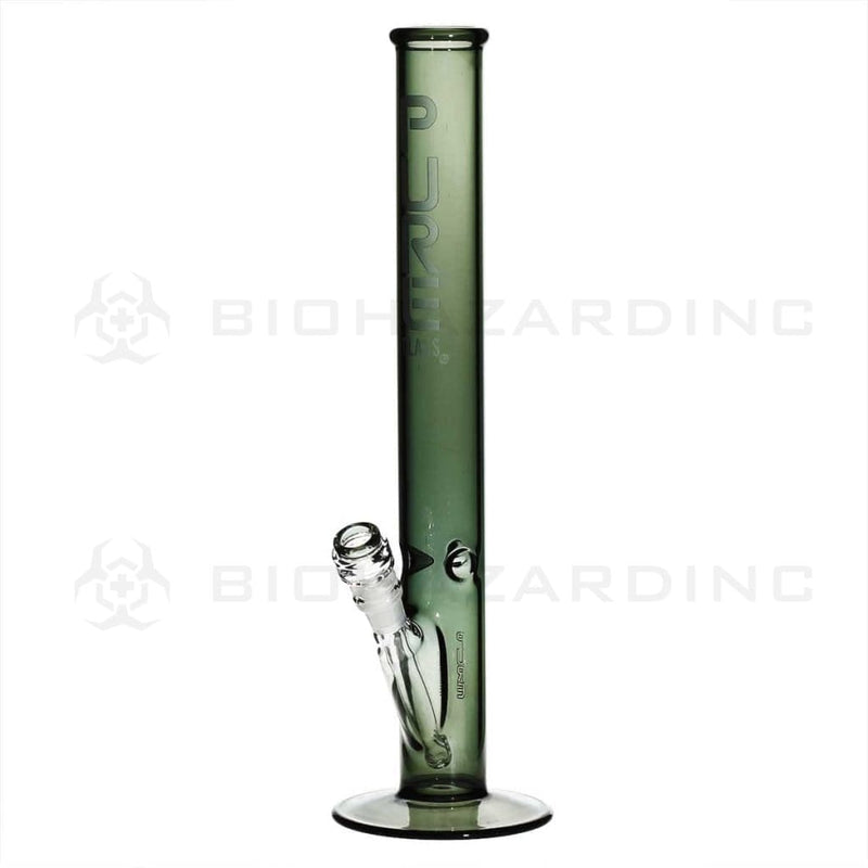 Pure Glass Glass Bong 18" PURE Classic Straight Bong- Smoke Black