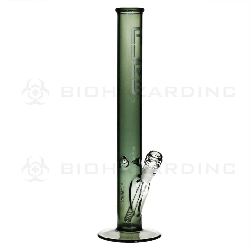 Pure Glass Glass Bong 18" PURE Classic Straight Bong- Smoke Black