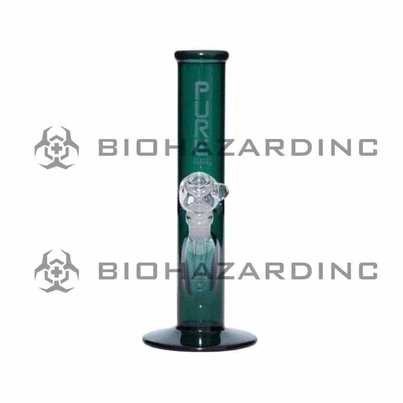 Pure Glass Glass Bong Pure Glass 12" 50mmx5mm Lake Green Straight Martini