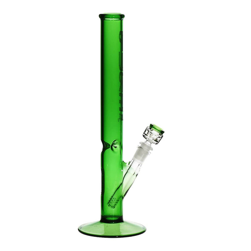 PURE Glass | 14" 38mm x 4mm Classic Straight Water Pipe | Green