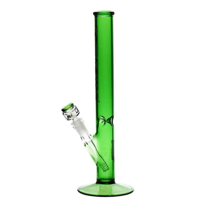 PURE Glass | 14" 38mm x 4mm Classic Straight Water Pipe | Green