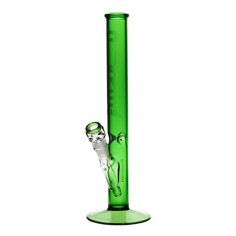 PURE Glass | 14" 38mm x 4mm Classic Straight Water Pipe | Green