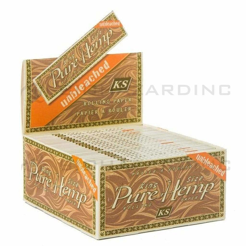 Pure Hemp Rolling Papers Pure Hemp Rolling Papers King Slim Unbleached - 50 Count