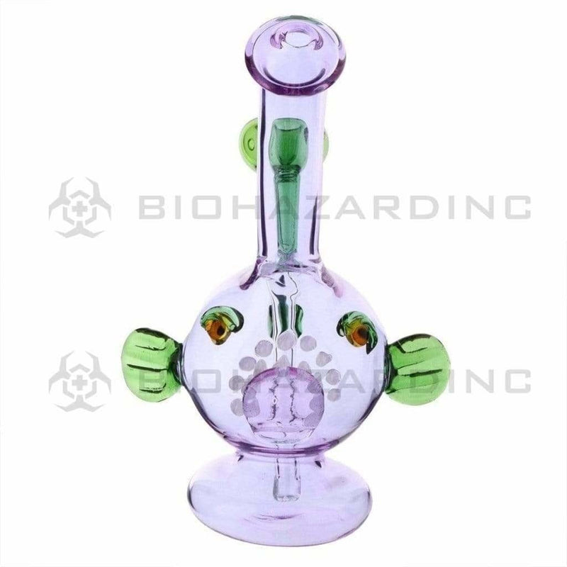 Biohazard Inc Novelty Bong Purple Lantern Fish Water Pipe