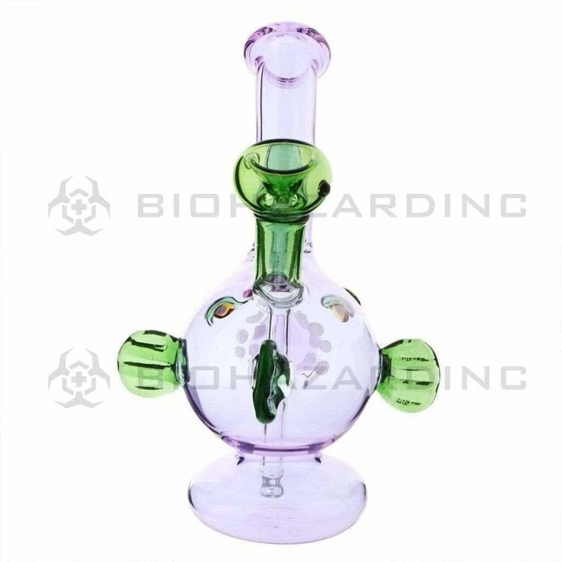 Biohazard Inc Novelty Bong Purple Lantern Fish Water Pipe