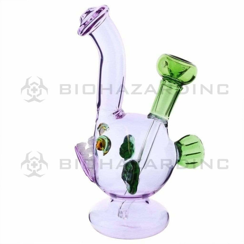 Biohazard Inc Novelty Bong Purple Lantern Fish Water Pipe