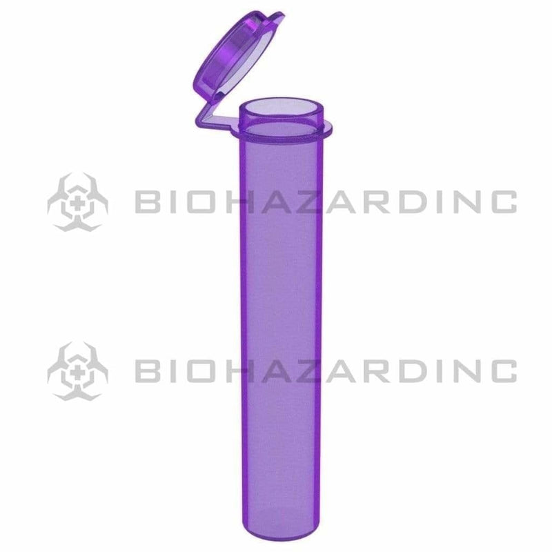 Biohazard Inc Joint Tube Purple Plastic Tubes 98mm - 600 Count