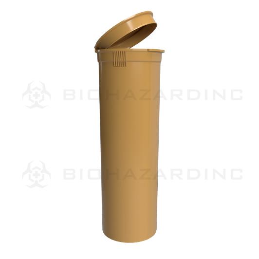 Opaque Gold Pop Top Bottles | 60 Dram - 14 Grams - 75 Count | Child-Resistant