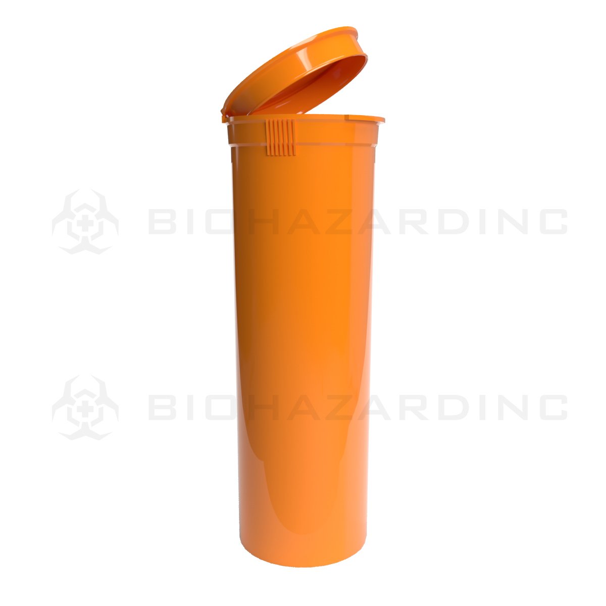 Opaque Orange Pop Top Bottles | 60 Dram - 14g | 75 Count