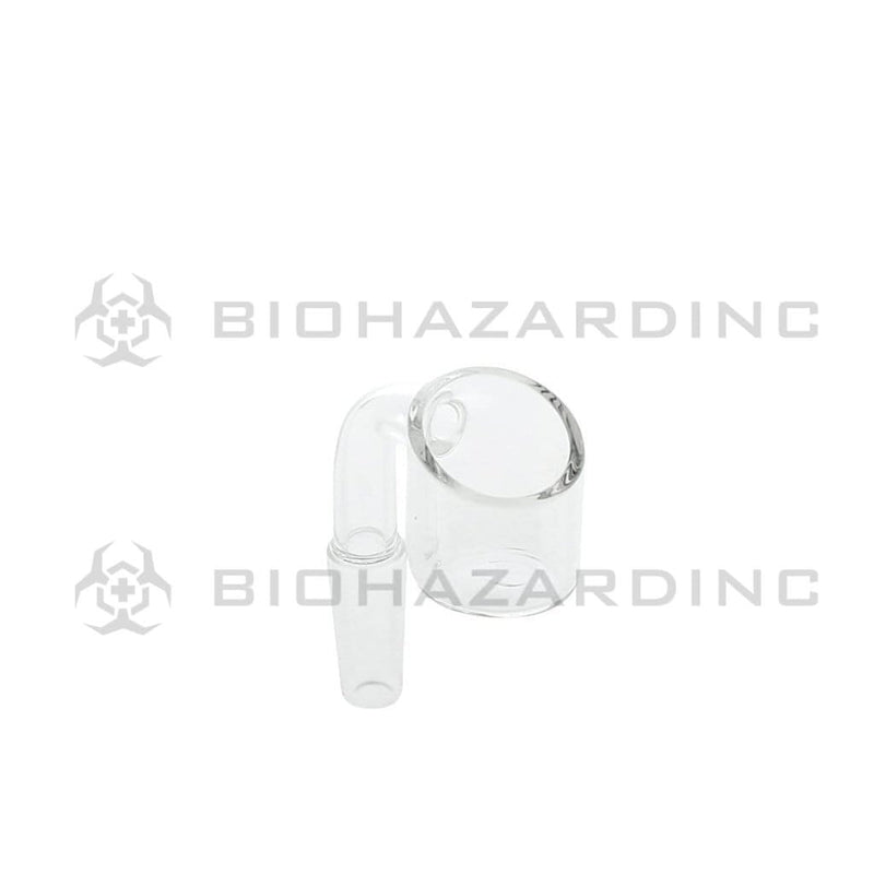 Biohazard Inc Quartz Banger Quartz Banger - Clear - 10mm Male - 10 Count