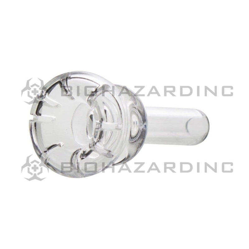 Biohazard Inc Quartz Nail Quartz Showerhead Domeless Nail - 19mm