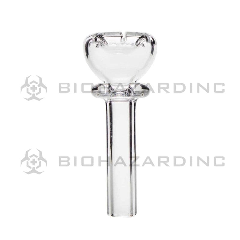 Biohazard Inc Quartz Nail Quartz Showerhead Domeless Nail - 19mm