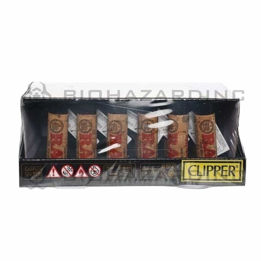 Clipper Lighters RAW Clipper Lighter w/Cork Sleeve - 20 Count