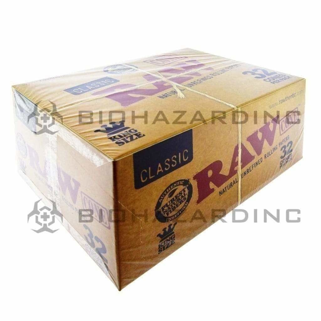 Raw Pre-Rolled Cones RAW Cones King Size 32 / 12 ct