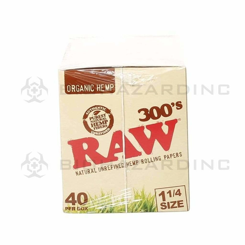 Raw Rolling Papers RAW Organic 300's 1 1/4" Rolling Papers - 40 Count