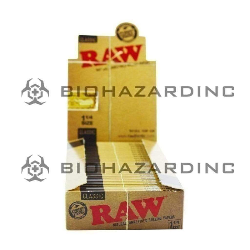 Raw Rolling Papers RAW Classic 1 1/4" Rolling Papers - 24 Count