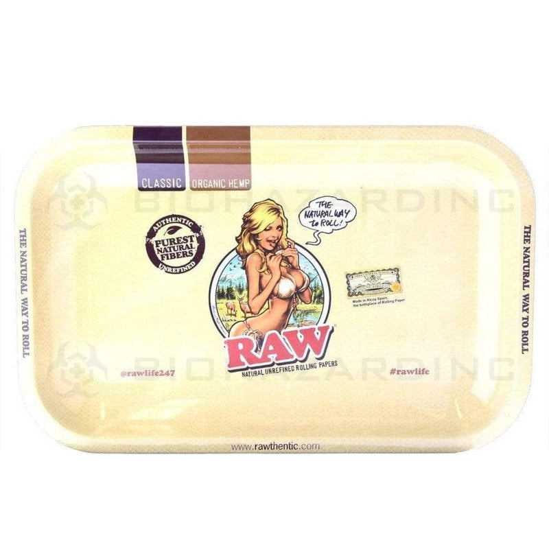 Raw Rolling Tray RAW Girl - RAW Rolling Tray - Small