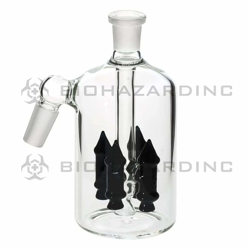 Biohazard Inc Ash Catcher Rocket 14mm/14mm Ash Catcher - Black