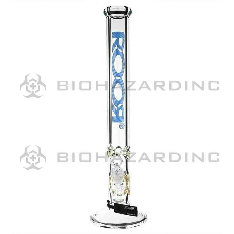 Roor Glass Bong ROOR 18" 50mm x 9mm Straight Waterpipe - Too Blue