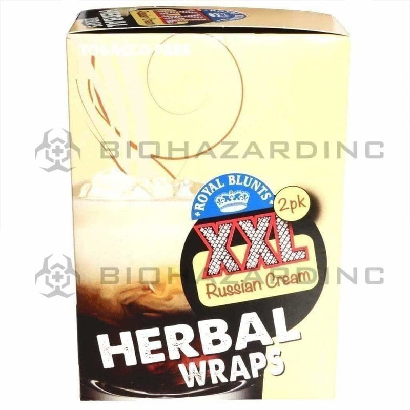 Royal Blunts Natural Wraps Royal Blunt XXL Herbal Wraps -Russian Cream - 25 Count