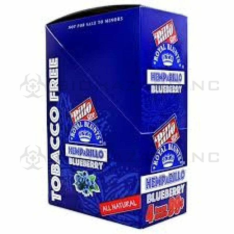 Royal Blunts Hemp Wraps Royal Blunts Hemparillos Hemp Wraps - Blueberry - 15 Count