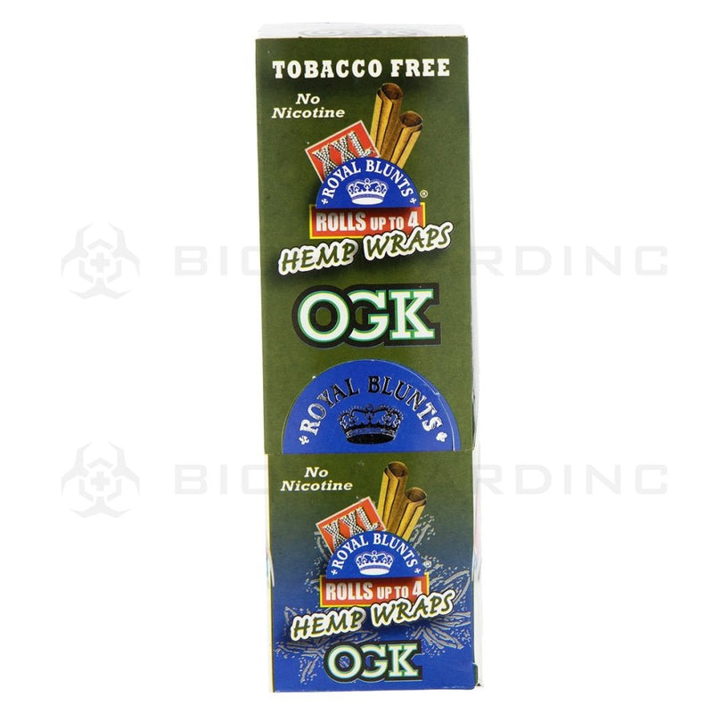 Royal Blunts Xxl Hemp Wraps - Ogk 25 Count